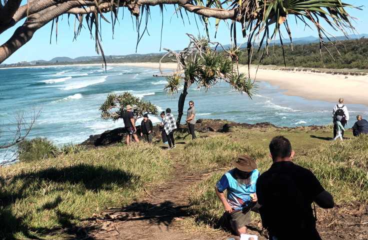 CNS team on Country at Tweed Heads