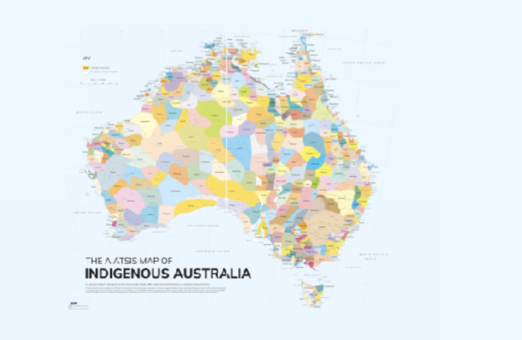 Map of Indigenous Australia 